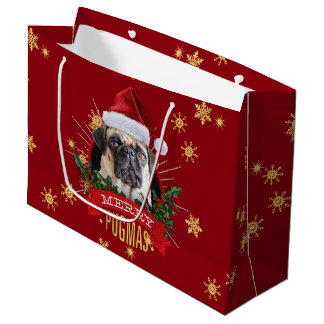 Merry Pugmas Gift Bag