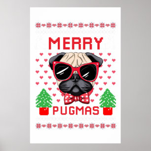 Merry Pugmas! Poster