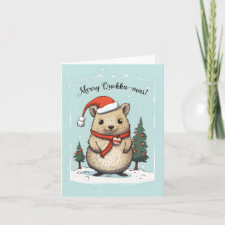 Merry Quokka-mas - Christmas Card