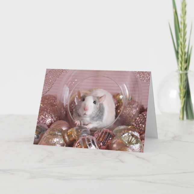 Merry Ratmas Holiday Card (Front)