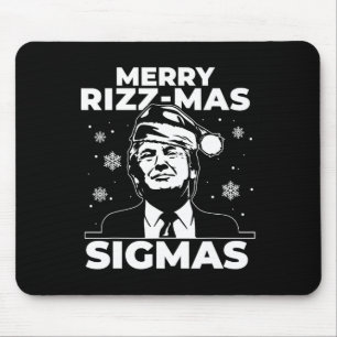 Merry Rizz Mas Sigmas- Gen Alpha Middle School Chr Mouse Mat