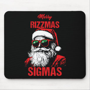 Merry Rizz Mas Sigmas- Gen Alpha Middle School Chr Mouse Mat