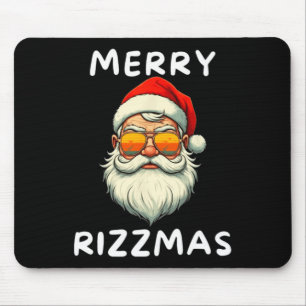 Merry Rizzmas Kids Teens School Funny Christmas Sa Mouse Mat