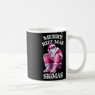 Merry Rizzmas Sigmas Santa Rizzler Youth Kids Teen Coffee Mug
