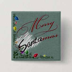 "Merry SANTAmas" button