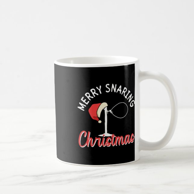 Merry Snaring Christmas - Wire Snare Christmas 1  Coffee Mug (Right)