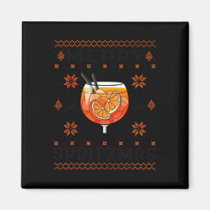 Merry Spritzmas X Ho Ho Holy Aperoly Xmas Club Chr Magnet