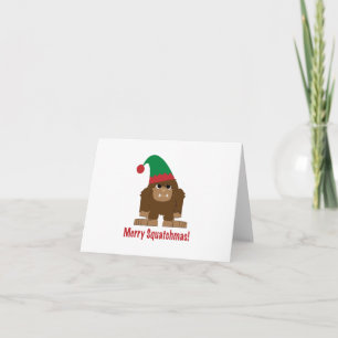 Merry Squatchmas! Holiday Card