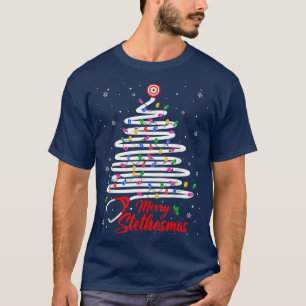 Merry Stethosmas Nurse Stethoscope Christmas Tree  T-Shirt