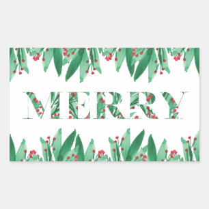 MERRY sticker