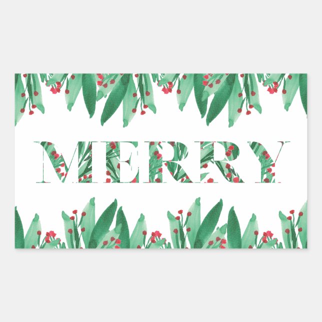 MERRY sticker (Front)