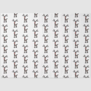 Merry Stressmas with Rudolph Tissue Paper