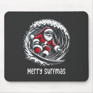Merry Surfmas Mouse Mat