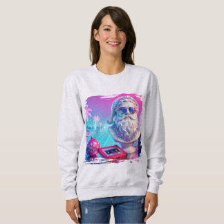 Merry Synthmas • Retro Christmas Vaporwave Shirt