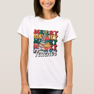 Merry Teacher Christmas  T-Shirt