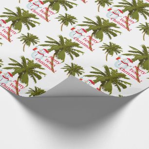 Merry Texas Christmas, snowman, gift wrap. Wrapping Paper