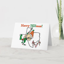 Merry Texmas Christmas Cards