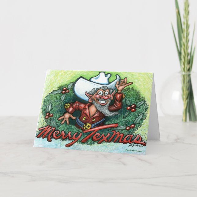Merry Texmas Holiday Card (Front)