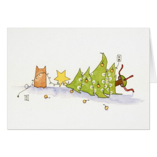 Merry Toy Tree Card