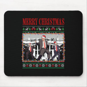 Merry Trumpmas - Santa Claus Donald Trump Dance Mouse Mat