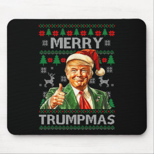 Merry Trumpmas - Santa Claus Donald Trump  Mouse Mat