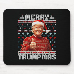 Merry Trumpmas Santa Trump Christmas Pyjamas Ugly  Mouse Mat