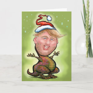 Merry Trumpy Christmas Holiday Card