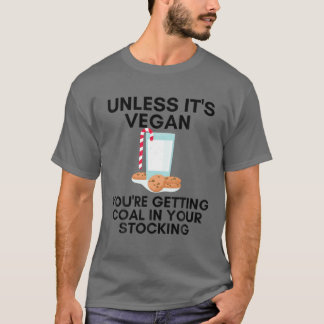 Merry Vegan Christmas Plant Based Xmas Friends Not T-Shirt