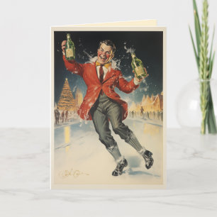 Merry Winemas Man!! Thank You Card