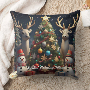 "Merry Winter Nights" Cushion