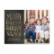 Merry Wishes Editable Colour Holiday Photo Card