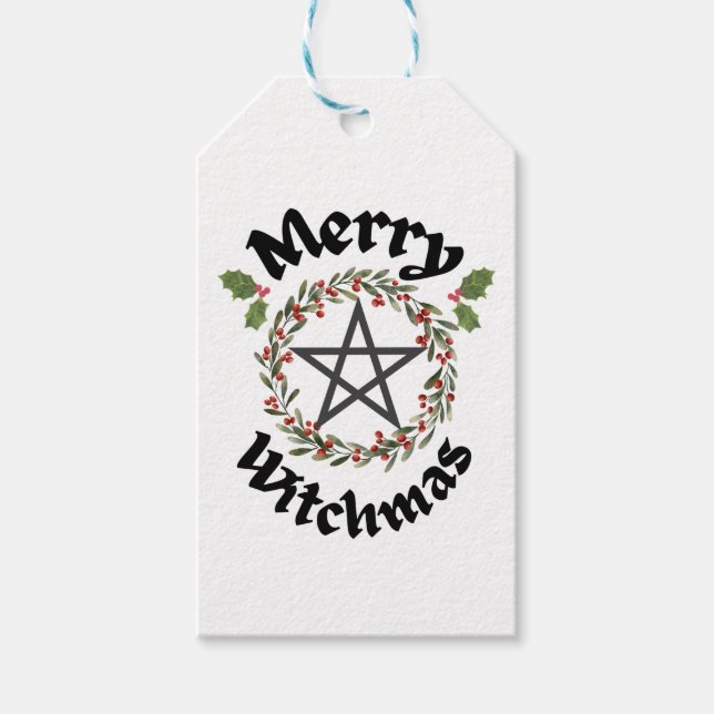 Merry Witchmas Gift Tags (Front)