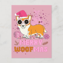 Merry Woofmas Christmas with your corgi