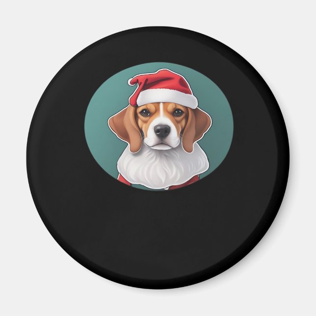 merry woofmas Classic T-Shirt Magnet (Front)
