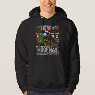 Merry Woofmas Cute Rottweiler Dog Ugly Sweater Wea