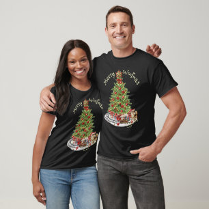 Merry Woofmas Dog Design- Chihuahua T-Shirt