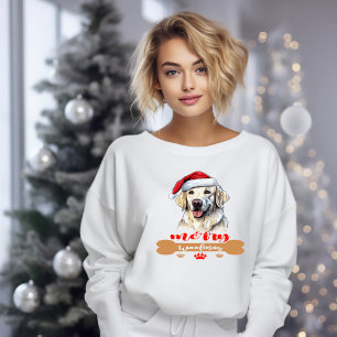 Merry Woofmas Golden Retriever  T-Shirt