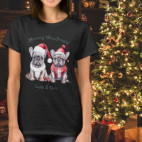 Merry Woofmas Santa French Bulldog Christmas Dog 