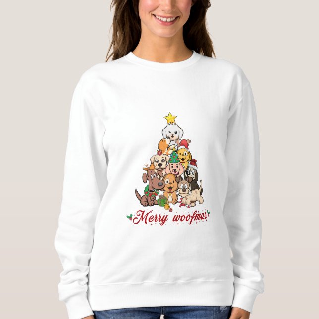 Merry Woofmas Sweatshirt (Front)