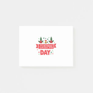 Merry Xmas Christmas Day Post-it Notes