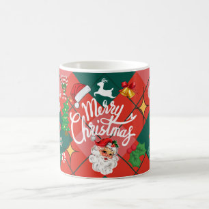 merry xmas Christmas with Candy Canes Gifts Coffee Mug