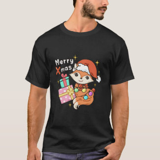 Merry Xmas Cute Holiday Design T-Shirt