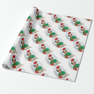 merry xmas Hillary clinton Wrapping Paper