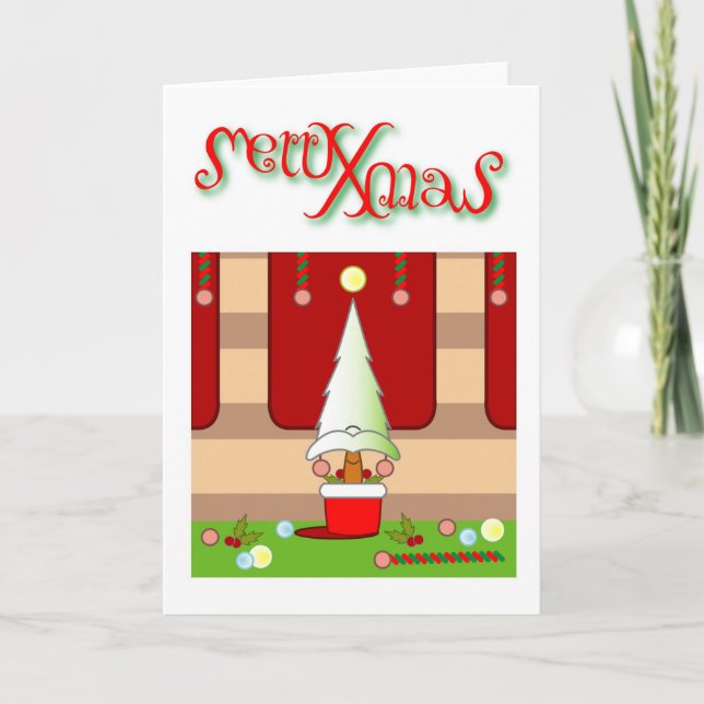 Merry Xmas Holiday Card (Front)