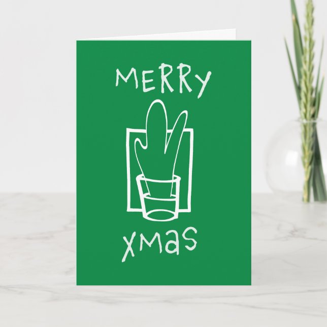Merry Xmas Holiday Card (Front)