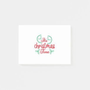 Merry Xmas It Is Christmas Time Post-it Notes