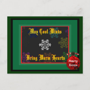 Merry Xmas May Cool Winds Bring Template 2
