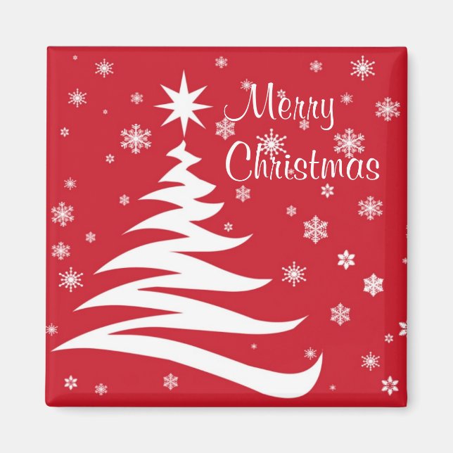 Merry Xmas....., Merry     Christmas Magnet (Front)