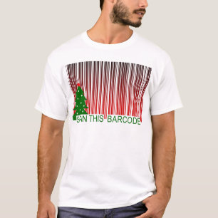 MERRY XMAS : scan this barcode T-Shirt