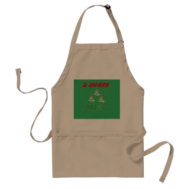 Merry Xmas  Standard Apron (Front)